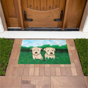 KiniArt KW Portrait Duo Doormat