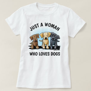 KiniArt Labrador Trio Customisable T-Shirt