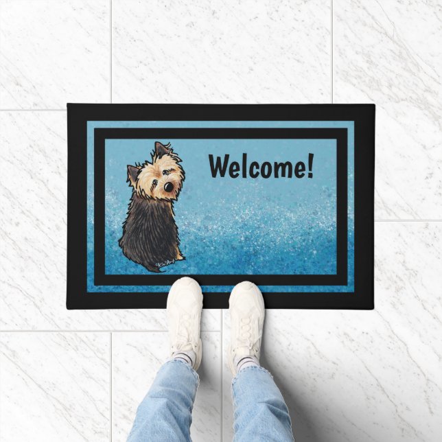 KiniArt Norwich Terrier Doormat (Indoor)