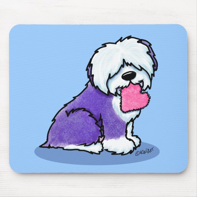 KiniArt OES Warm Fuzzy Mousepad (Front)