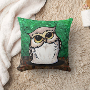 KiniArt Owl Cushion