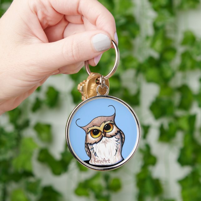 KiniArt OWL Key Ring (Hand)