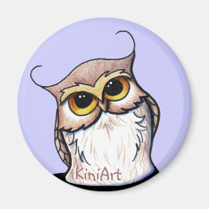 KiniArt OWL Magnet