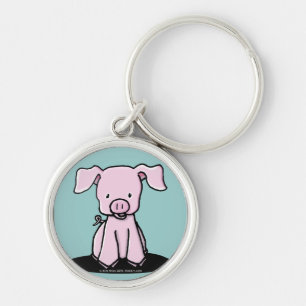 KiniArt Piglet Keychain