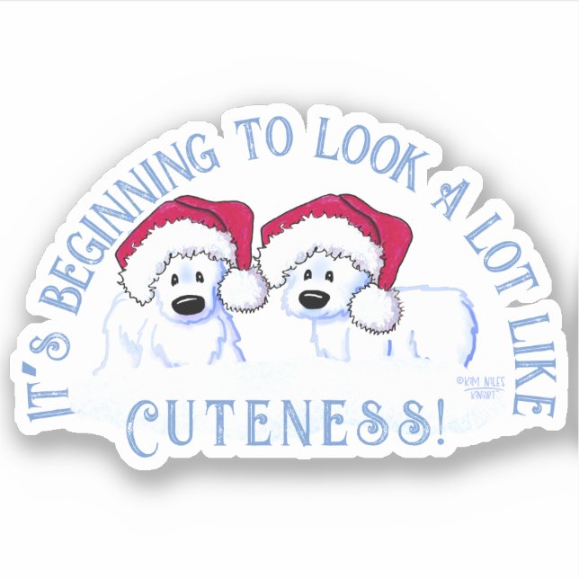 KiniArt Polar Bear Christmas (Front)