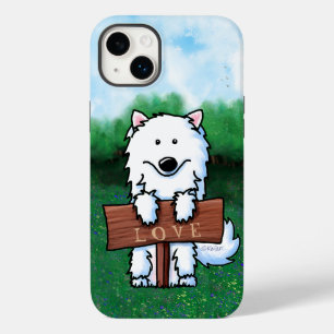 KiniArt Samoyed Case-Mate iPhone 14 Plus Case