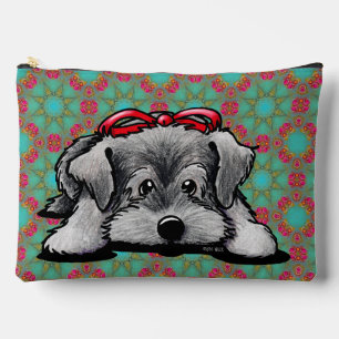 KiniArt Schnauzer Puppy Accessory Pouch