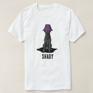 KiniArt Shady Black Lab T-Shirt