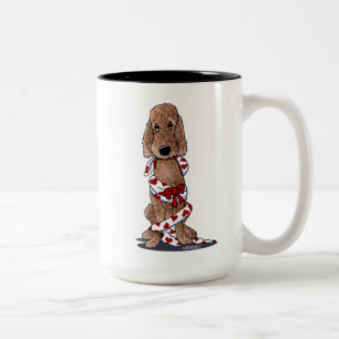 KiniArt Shaved Chocolate Doodle Mug