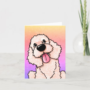 KiniArt Smiling Doodle Thank You Card