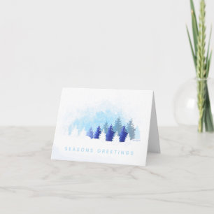 KiniArt Snowy Forest Christmas Cards