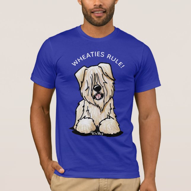 KiniArt Soft Coated Wheaten Terrier T-Shirt (Front)