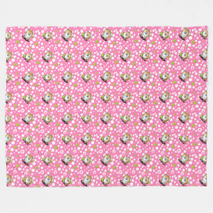 KiniArt Tennis Pro Poms Fleece Blanket