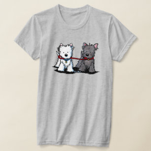 KiniArt Walking Terriers T-Shirt