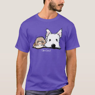 KiniArt Westie and Platypus Toy T-Shirt
