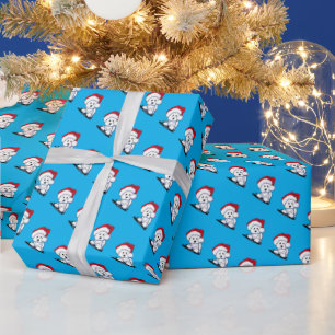 KiniArt Westie Christmas Wrapping Paper