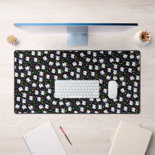 KiniArt Westie Confetti Desk Mat