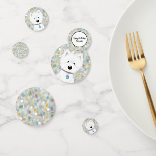 KiniArt Westie Impressions Confetti