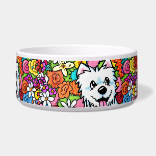 KiniArt Westie Joyful Garden