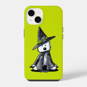 KiniArt Westie Witch iPhone 14 Case