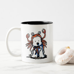 KiniArt Westie Zodiac CANCER Crab Mug