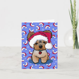 KiniArt Yorkie Terrier Dog Christmas Cards