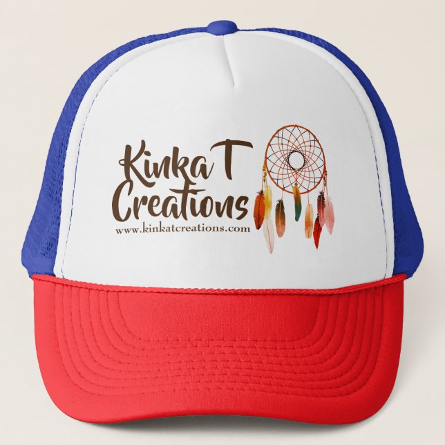 Kinka T Creations DreamCatcher Trucker Hat (Front)