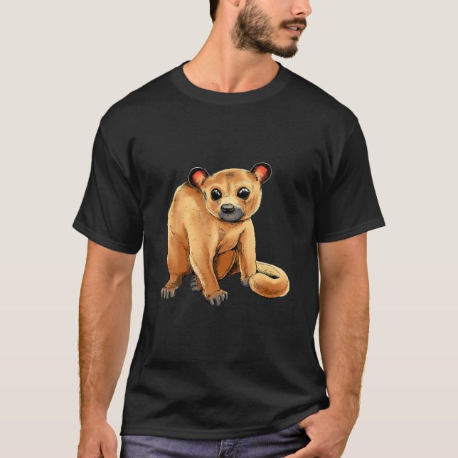 Kinkajou Honey Bear Night Walker Night Ape Kinkajo T-Shirt (Front)