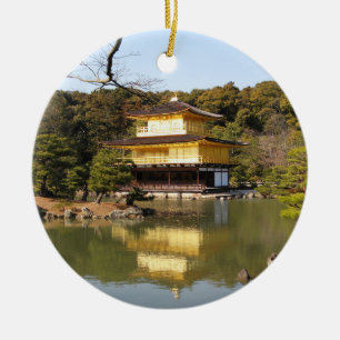 Kinkaku-ji 金閣寺 Temple of the Golden Pavilion Ceramic Ornament