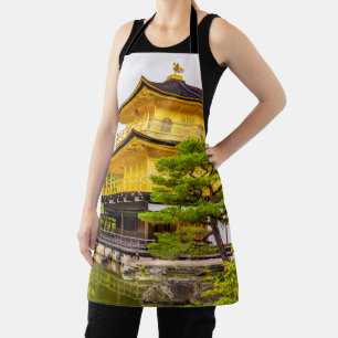 Kinkaku-ji, golden pavilion, Kyoto Apron