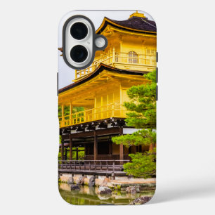 Kinkaku-ji, golden pavilion, Kyoto iPhone 16 Case