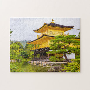 Kinkaku-ji, golden pavilion, Kyoto Jigsaw Puzzle