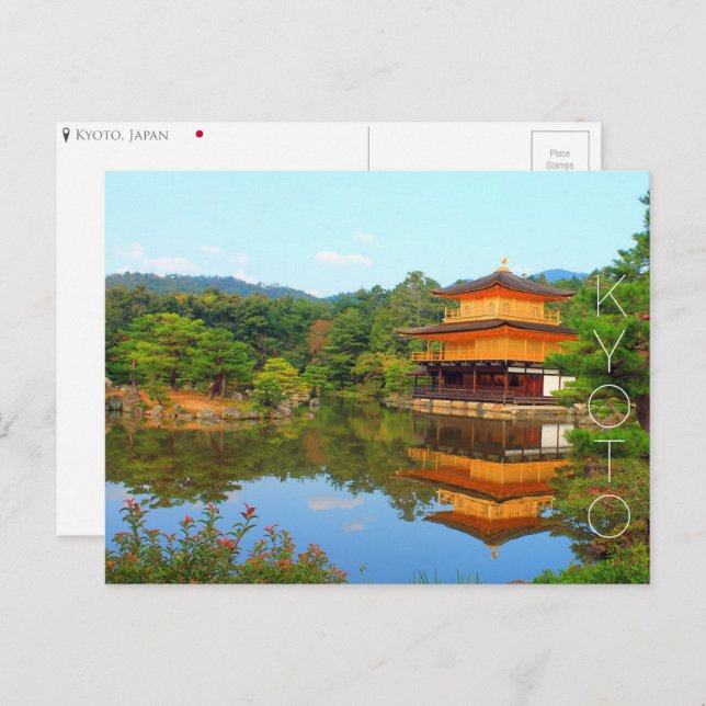 Kinkaku-ji, Kyoto, Japan Postcard (Front/Back)