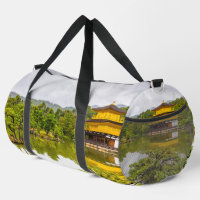 Kinkaku-ji Or Golden Pavilion And Pond, Kyoto