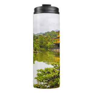 Kinkaku-ji Or Golden Pavilion And Pond, Kyoto Thermal Tumbler