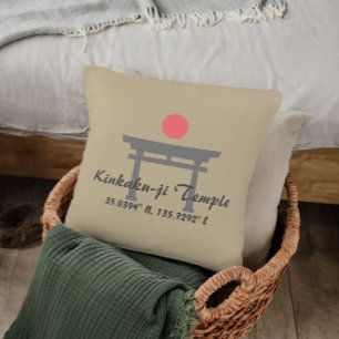 Kinkaku-ji Temple Latitude  Longitude  Cushion