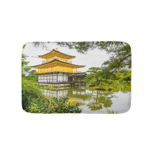 Kinkaku-ji, the golden pavilion, Kyoto Bath Mat