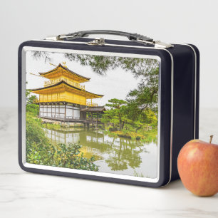 Kinkaku-ji, the golden pavilion, Kyoto Metal Lunch Box