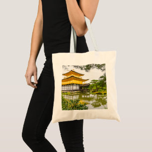 Kinkaku-ji, the golden pavilion, Kyoto Tote Bag