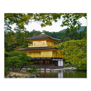 Kinkaku-ju (Golden Pavillion), Kyoto - Photo Print