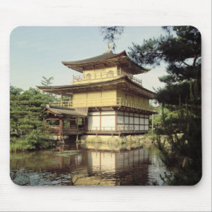 Kinkaku temple dedicated to the memory mouse pad