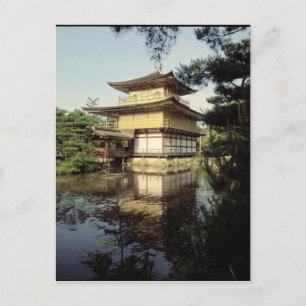 Kinkaku temple dedicated to the memory postcard