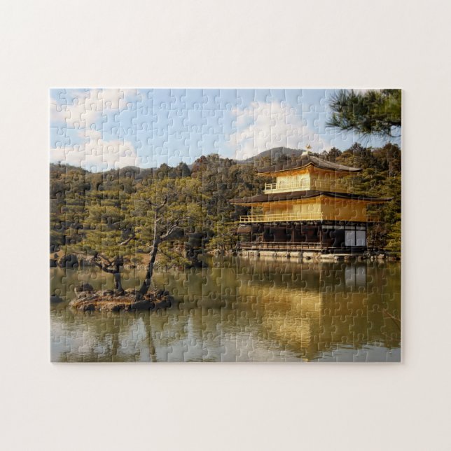 Kinkakuji (The Golden Pavilion) Jigsaw Puzzle (Horizontal)