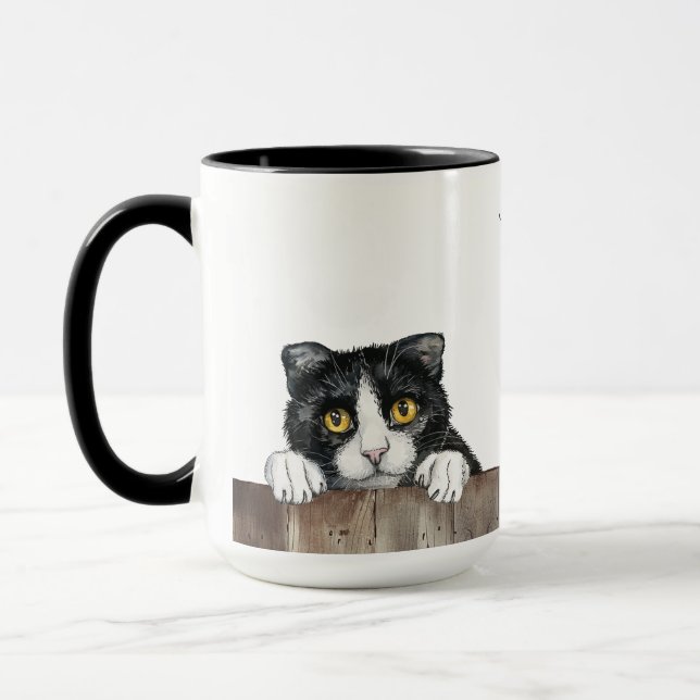 Kinkalow Cat Mug (Left)