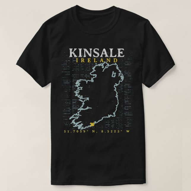 Kinsale Ireland  T-Shirt (Design Front)