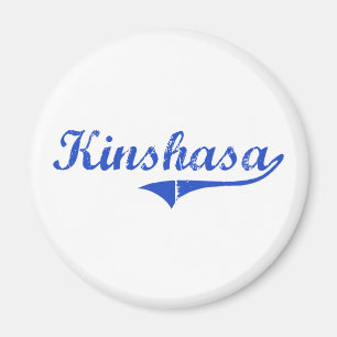 Kinshasa City Classic Magnet