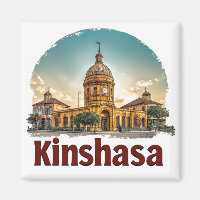 Kinshasa DR Congo Travel Keepsake For World Travel