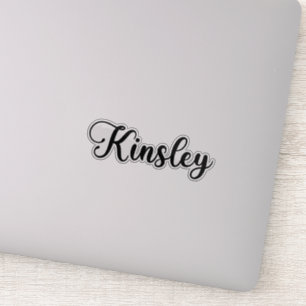 Kinsley Name - Handwritten Calligraphy