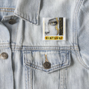 Kintsugi Button by Poet Adiela Akoo