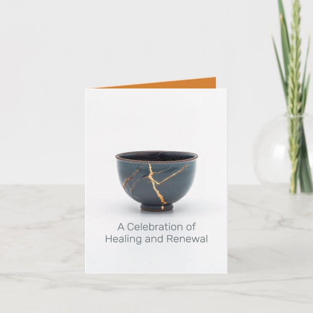 Kintsugi Celebrate Recovery Invitation (Front)